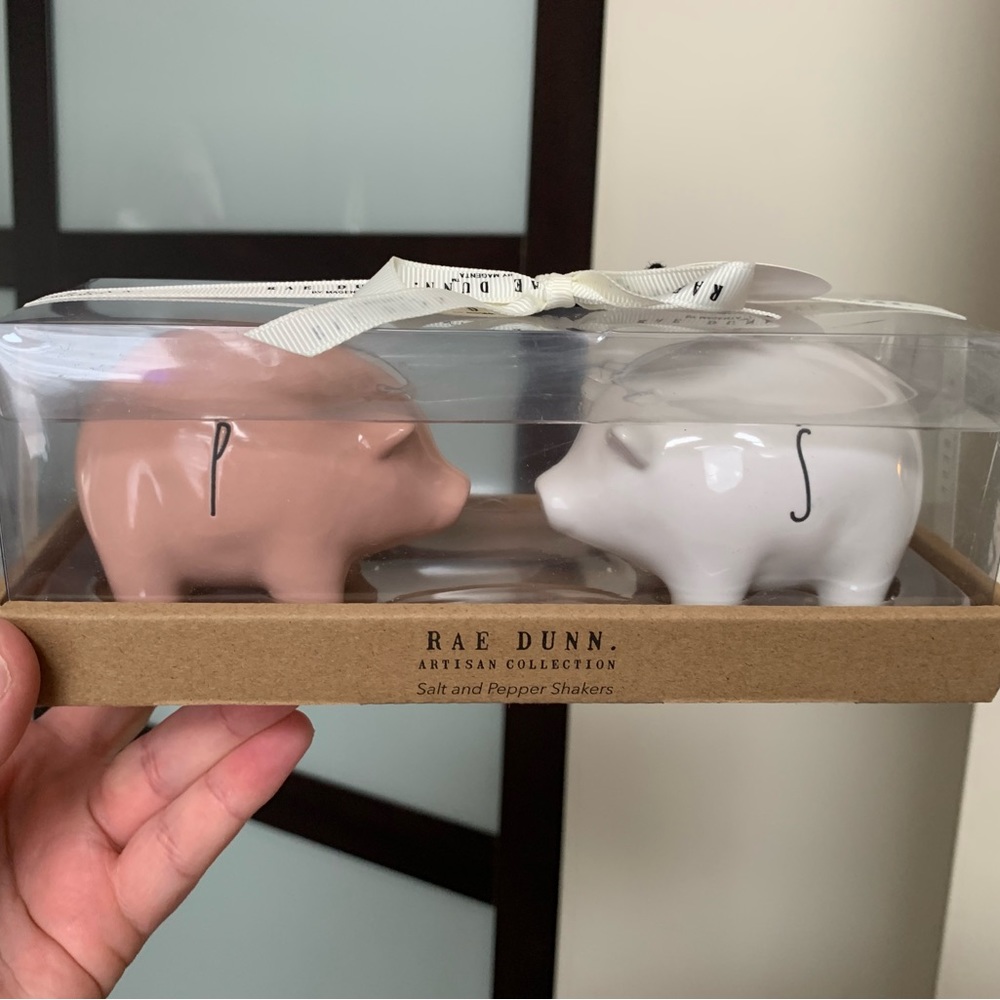 🇺🇸 Rae Dunn HTF PIG S/P set